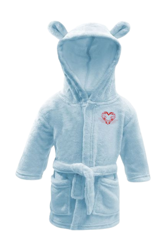 Baby Hooded Robe And Bath Book