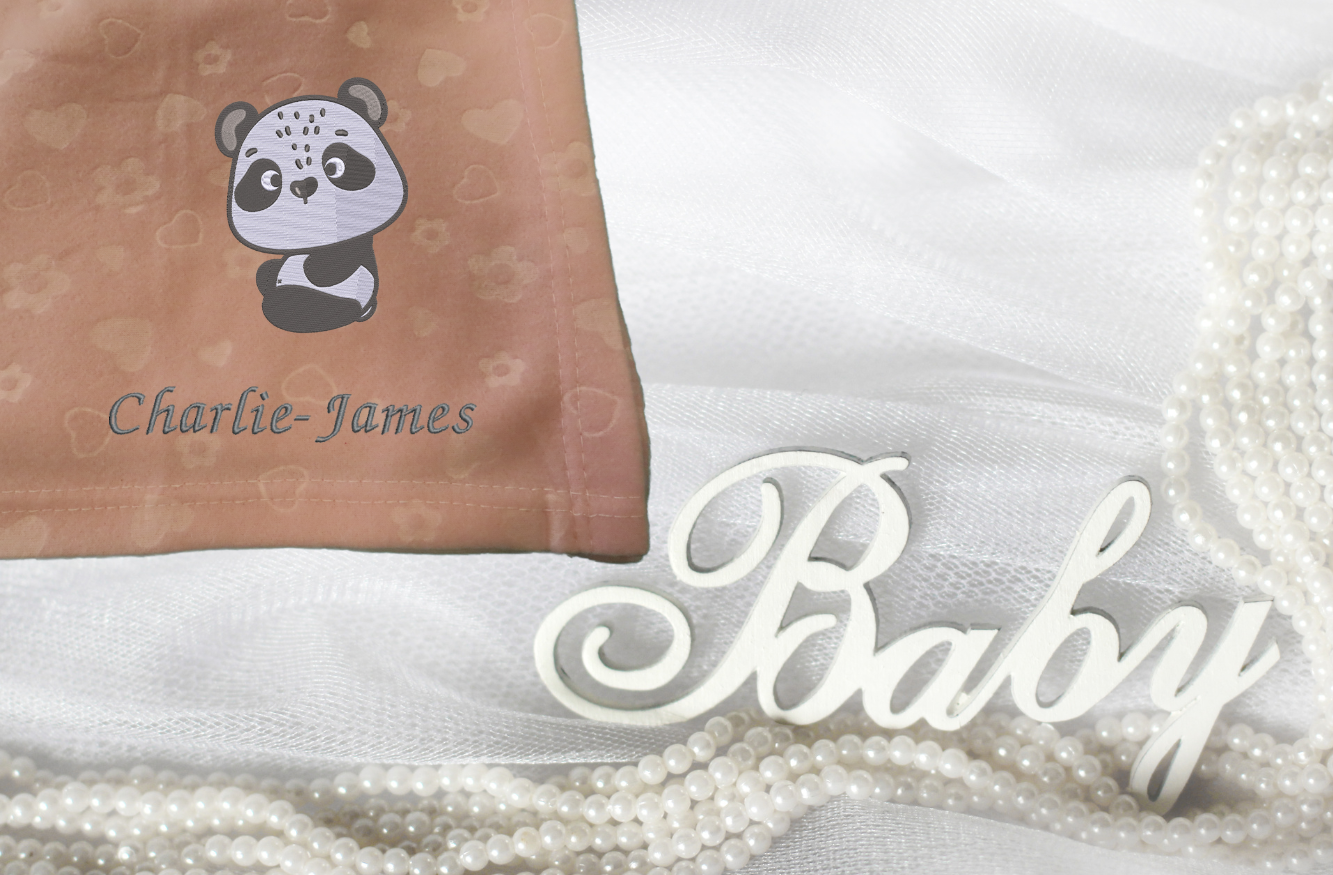 Baby Personalised Fleece Blanket