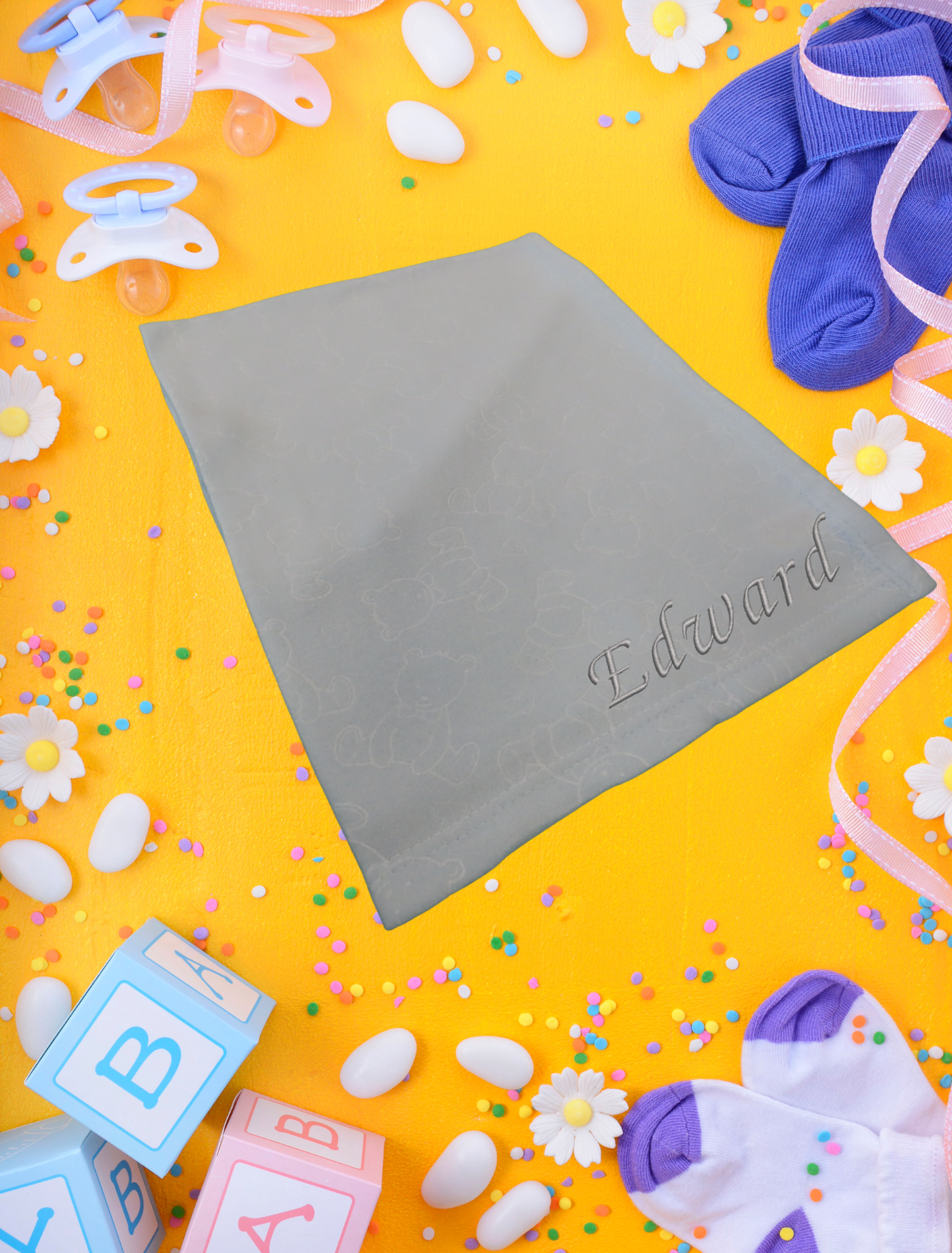 Baby Personalised Fleece Blanket