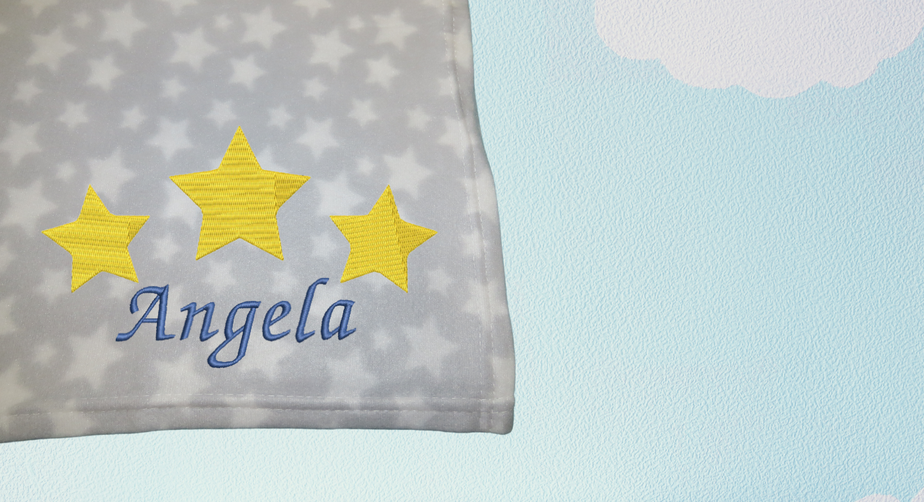 Baby Personalised Fleece Blanket