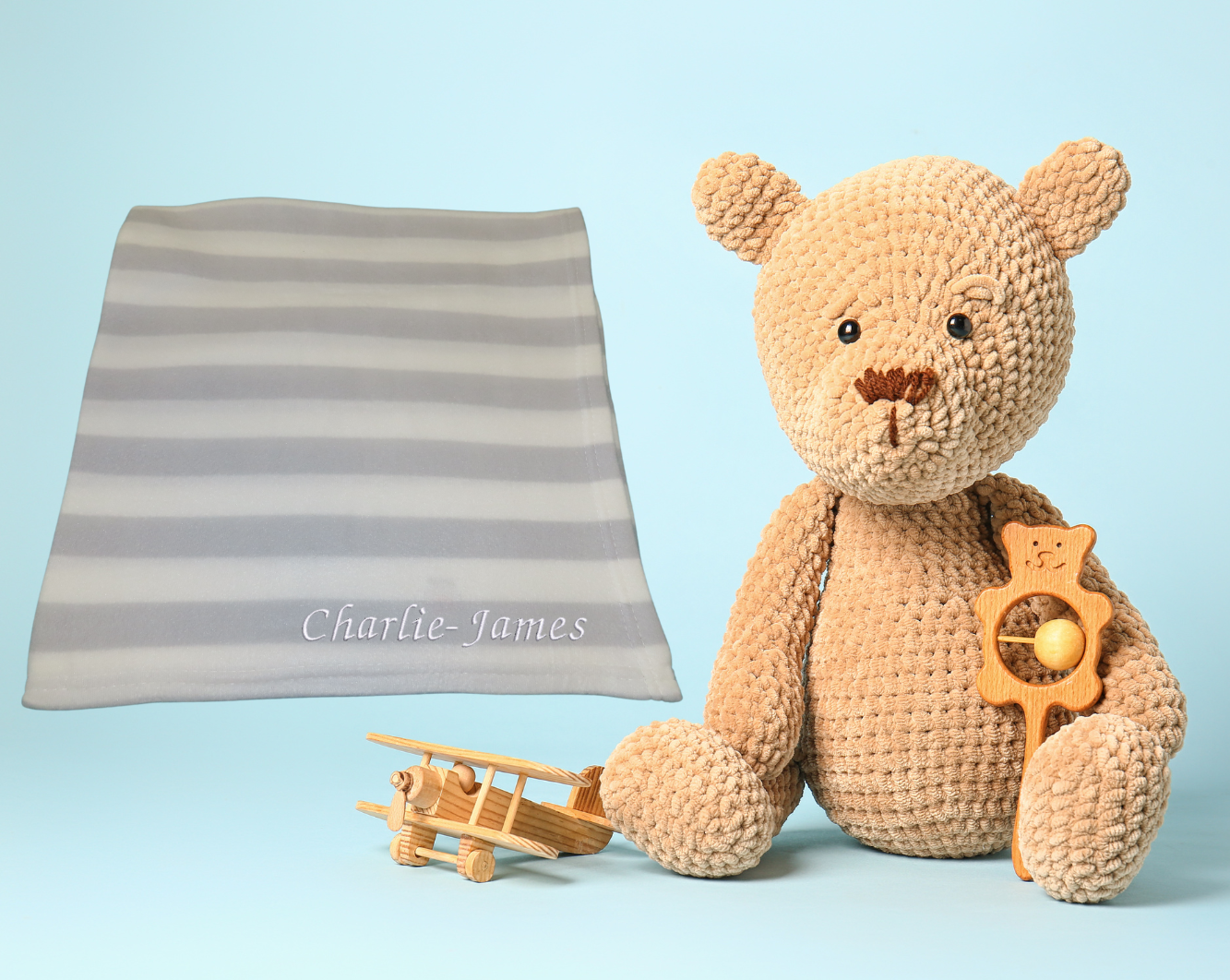 Baby Personalised Fleece Blanket