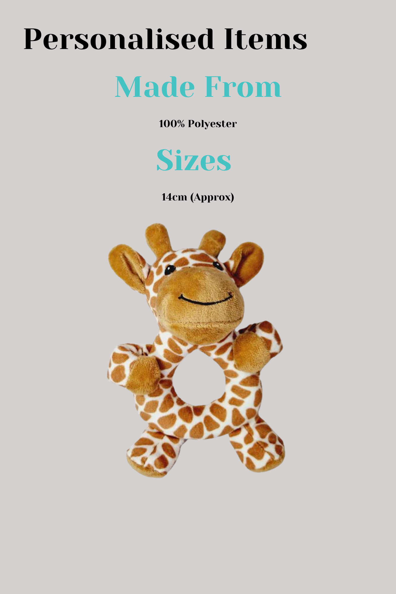 Giles Giraffe Rattle