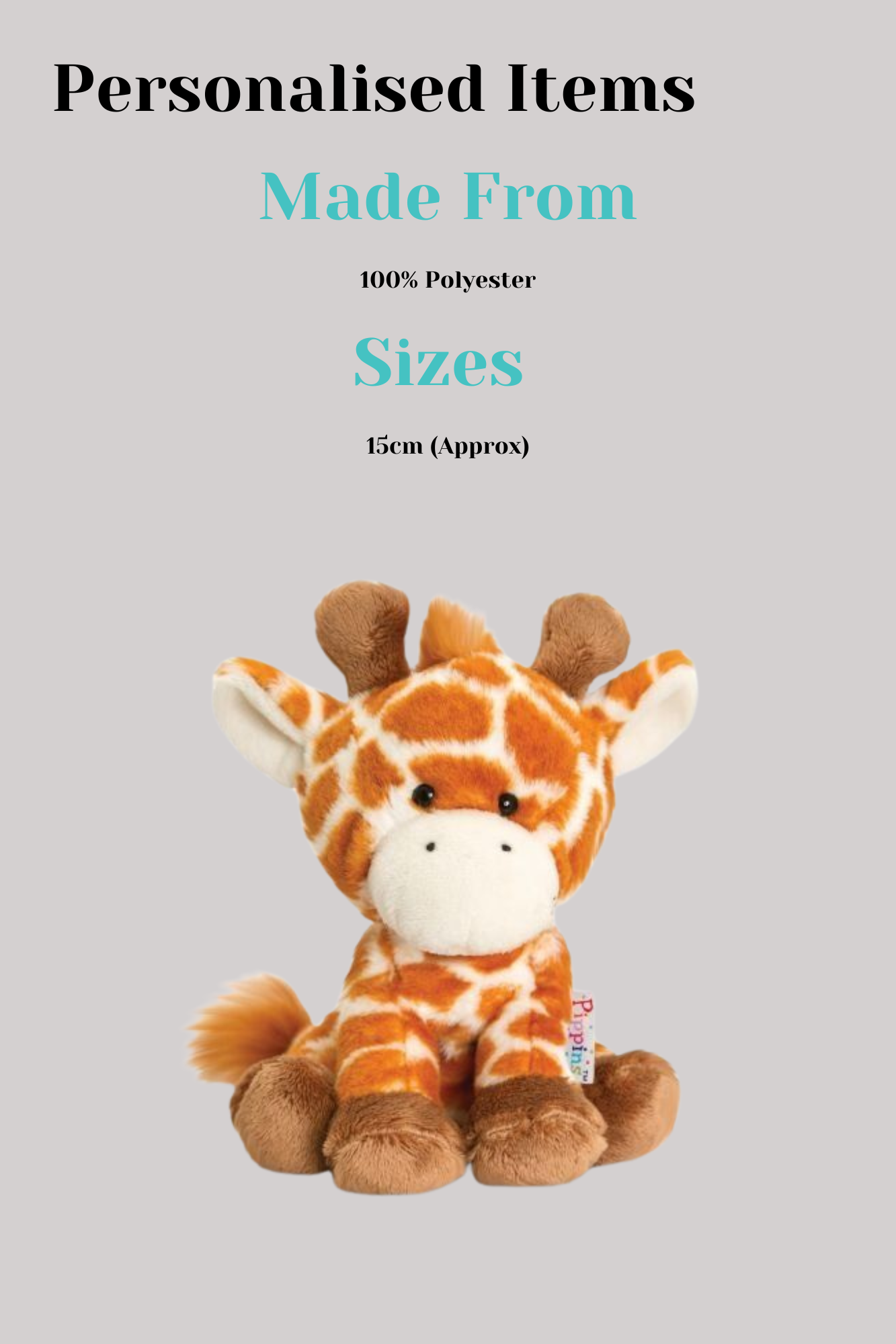 Giles Giraffe Teddy