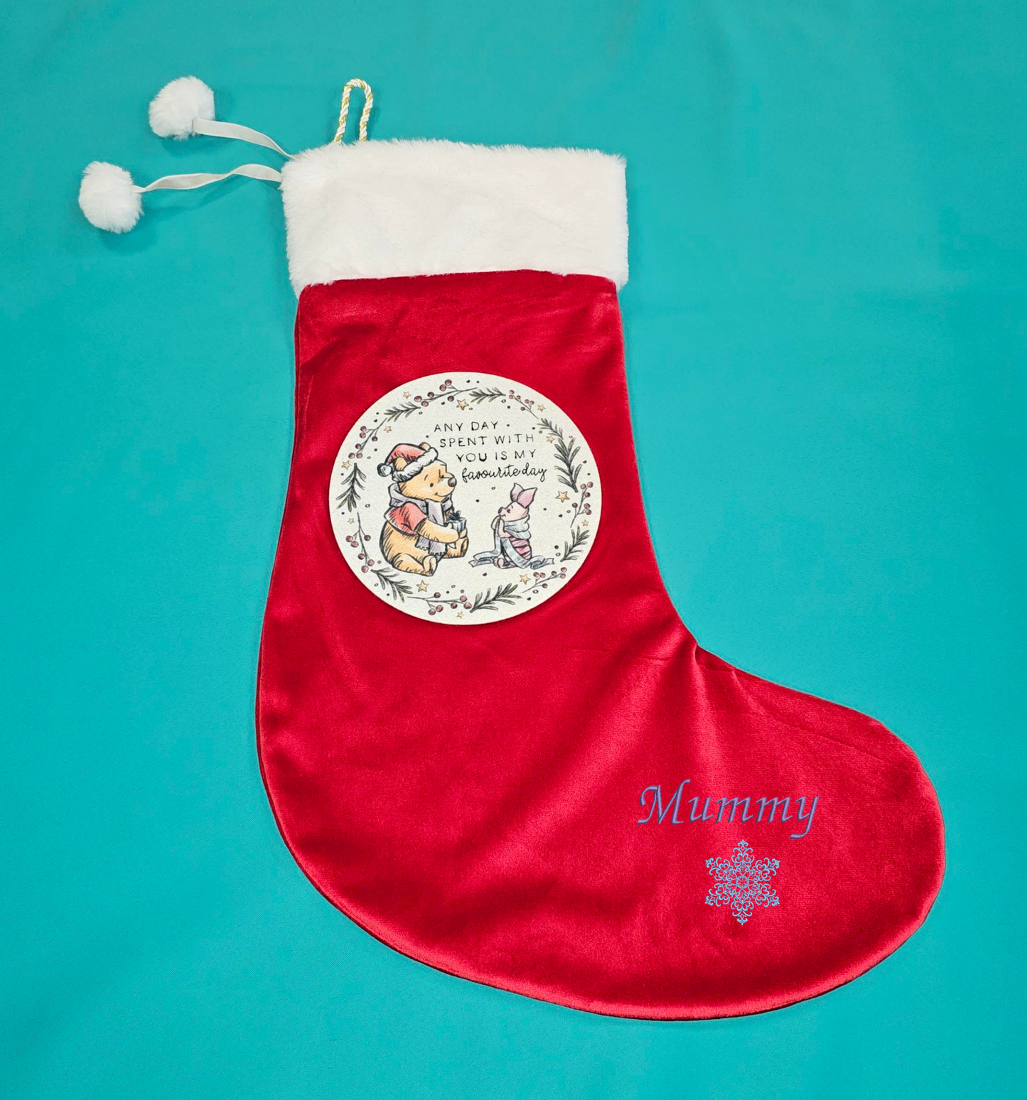 Christmas - Stocking Winnie The Pooh