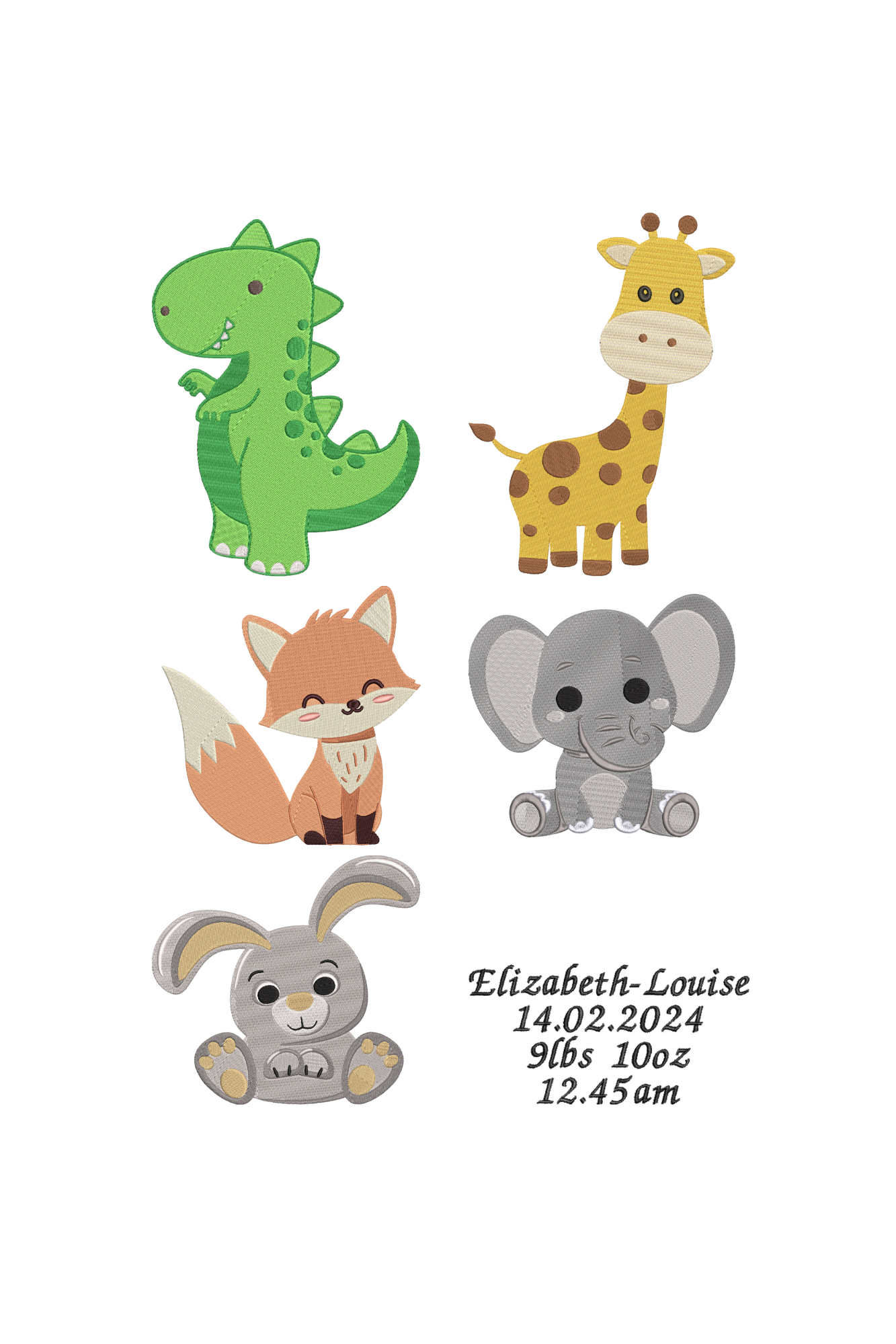 The Wednesday Baby Bouquet - White