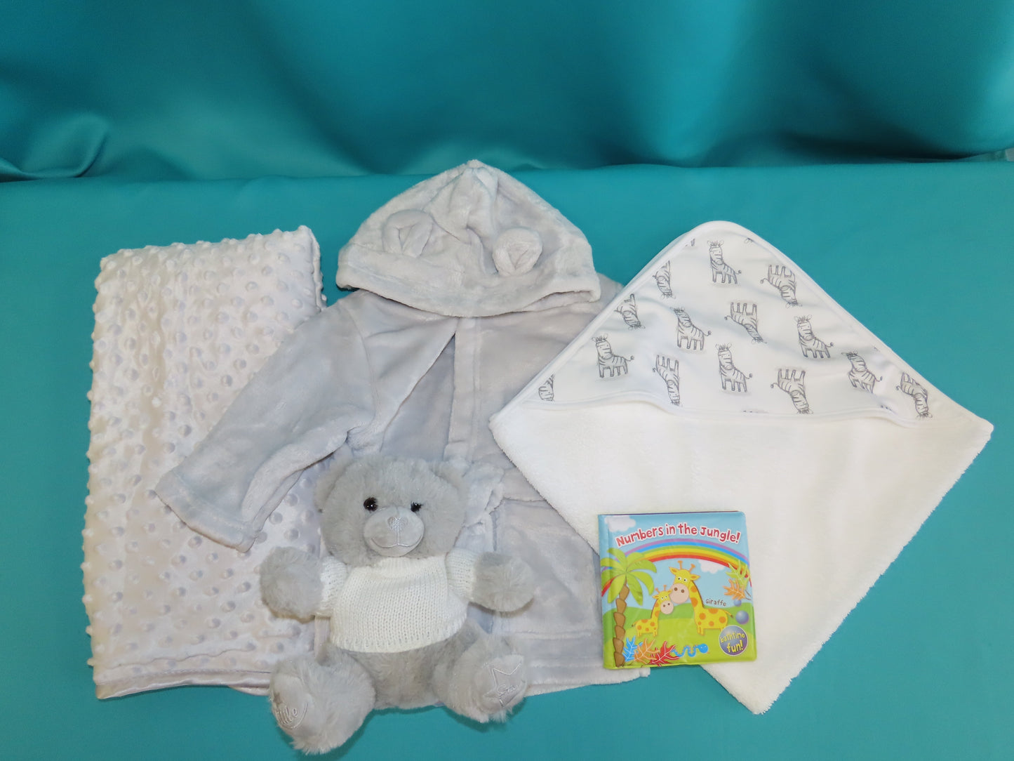 Baby Hooded Robe And Bath Book