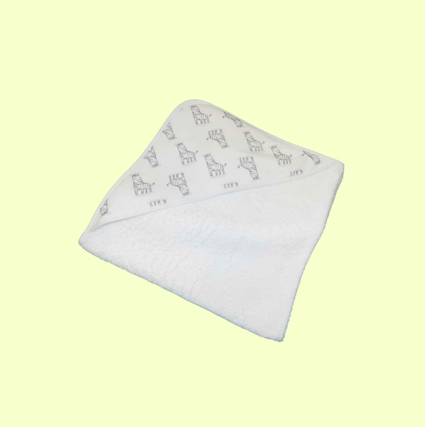 Zendaya Zebra Hooded Towel