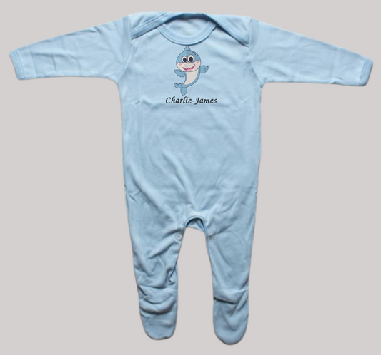 Baby Sleepsuit -Blue