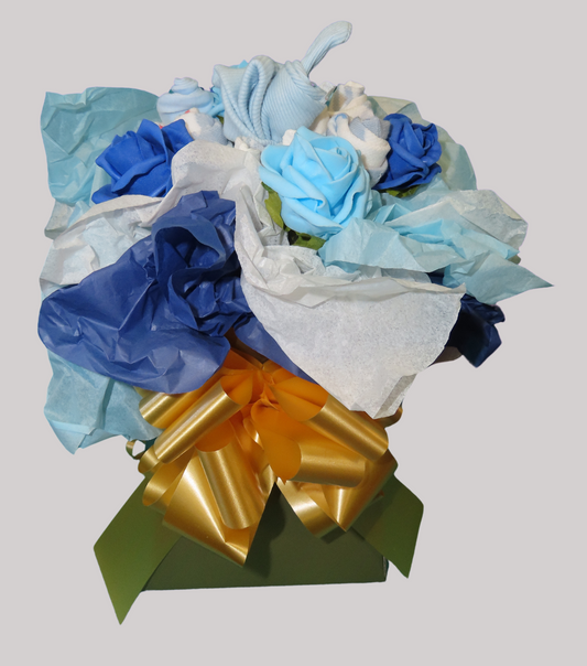 The Wednesday Baby Bouquet - Blue