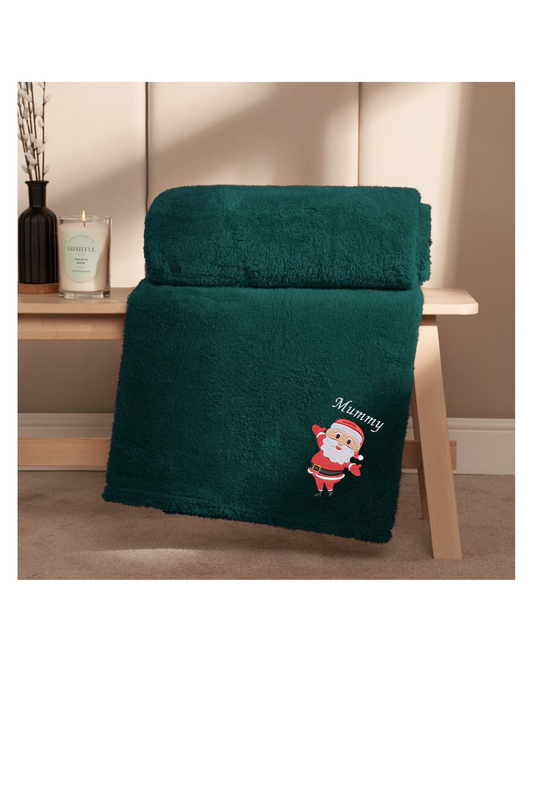 Christmas - Green Blanket - Large