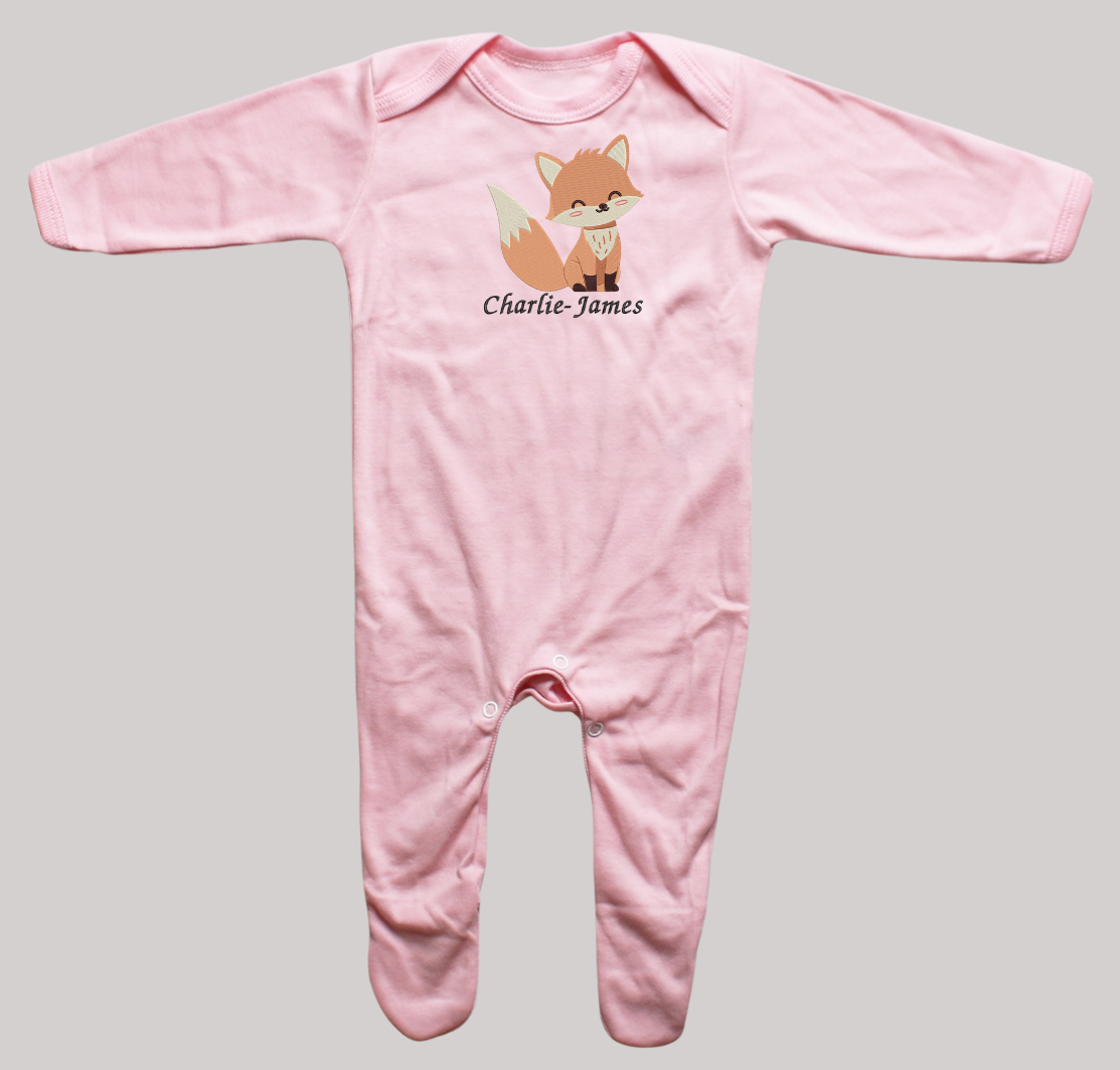 Baby Sleepsuit - Pink