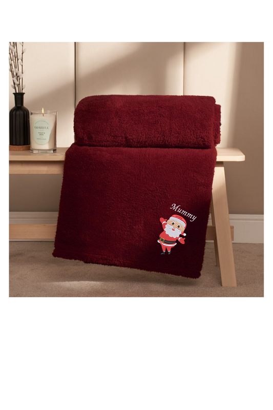 Christmas - Red Blanket - Large