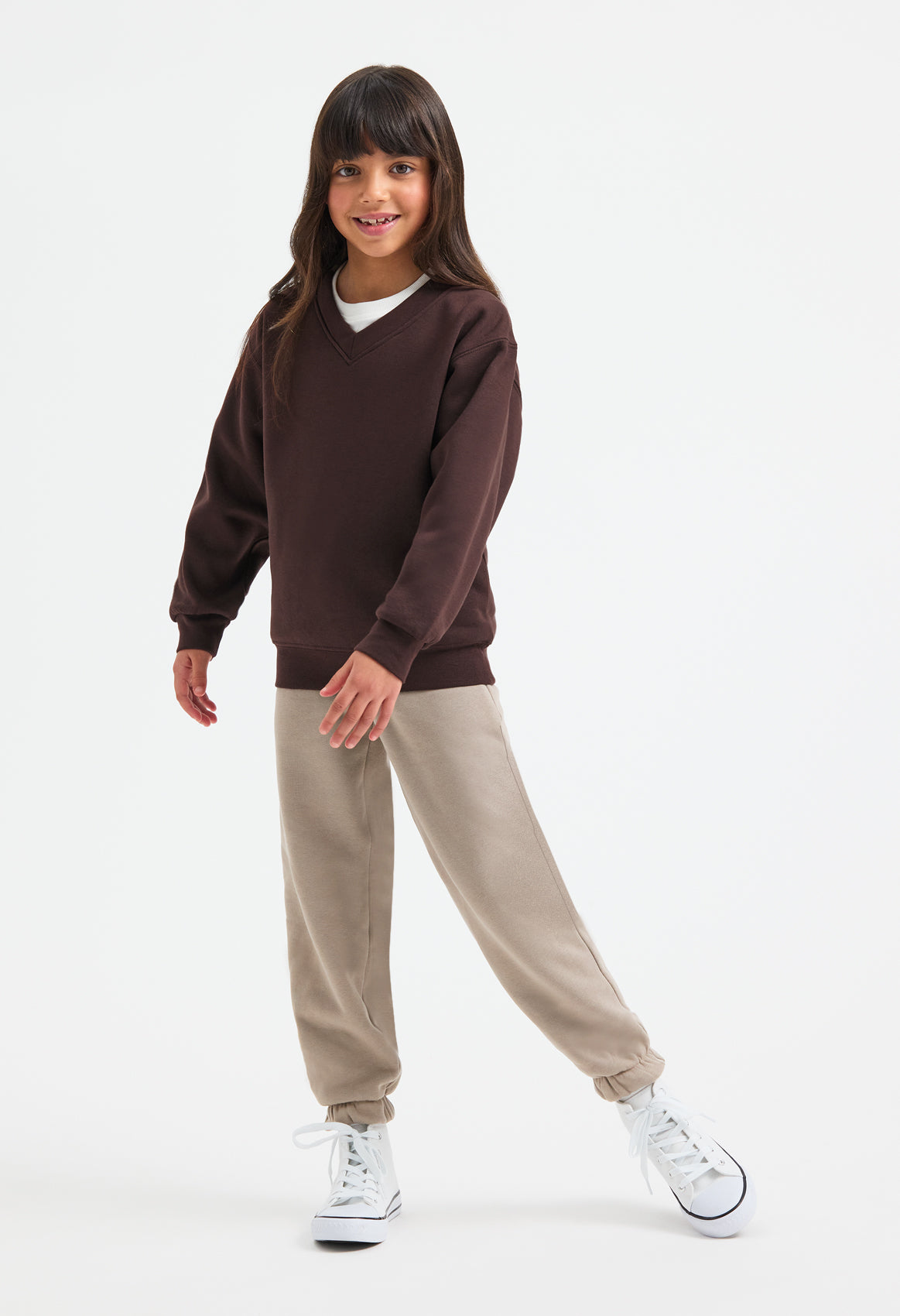 Childrens V Neck Sweater