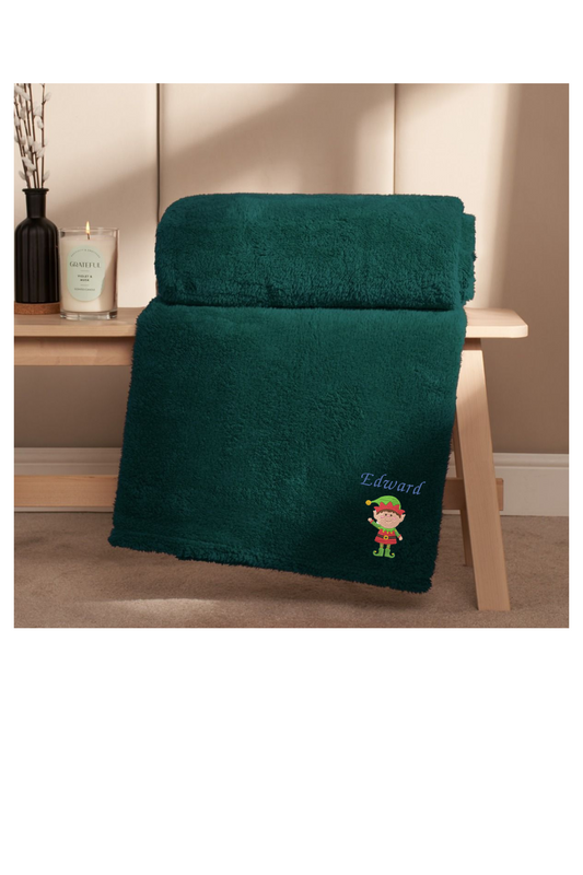 Christmas - Green Blanket - Small