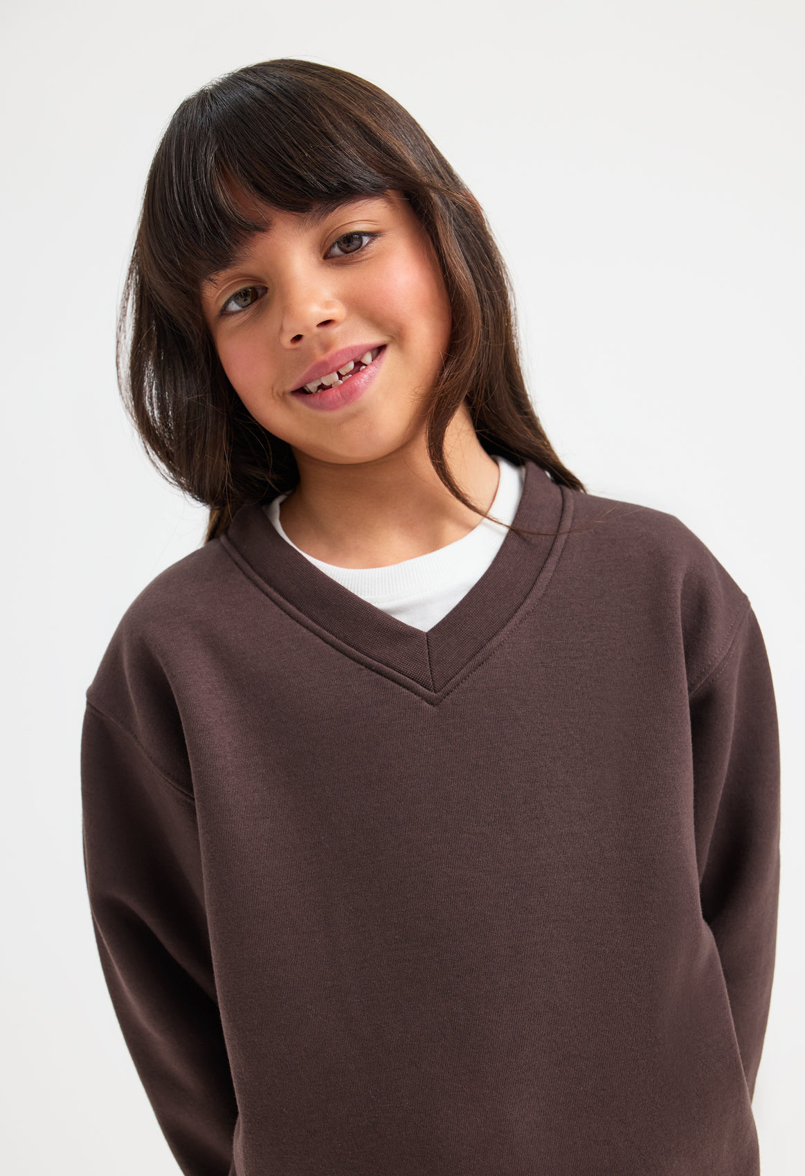 Childrens V Neck Sweater