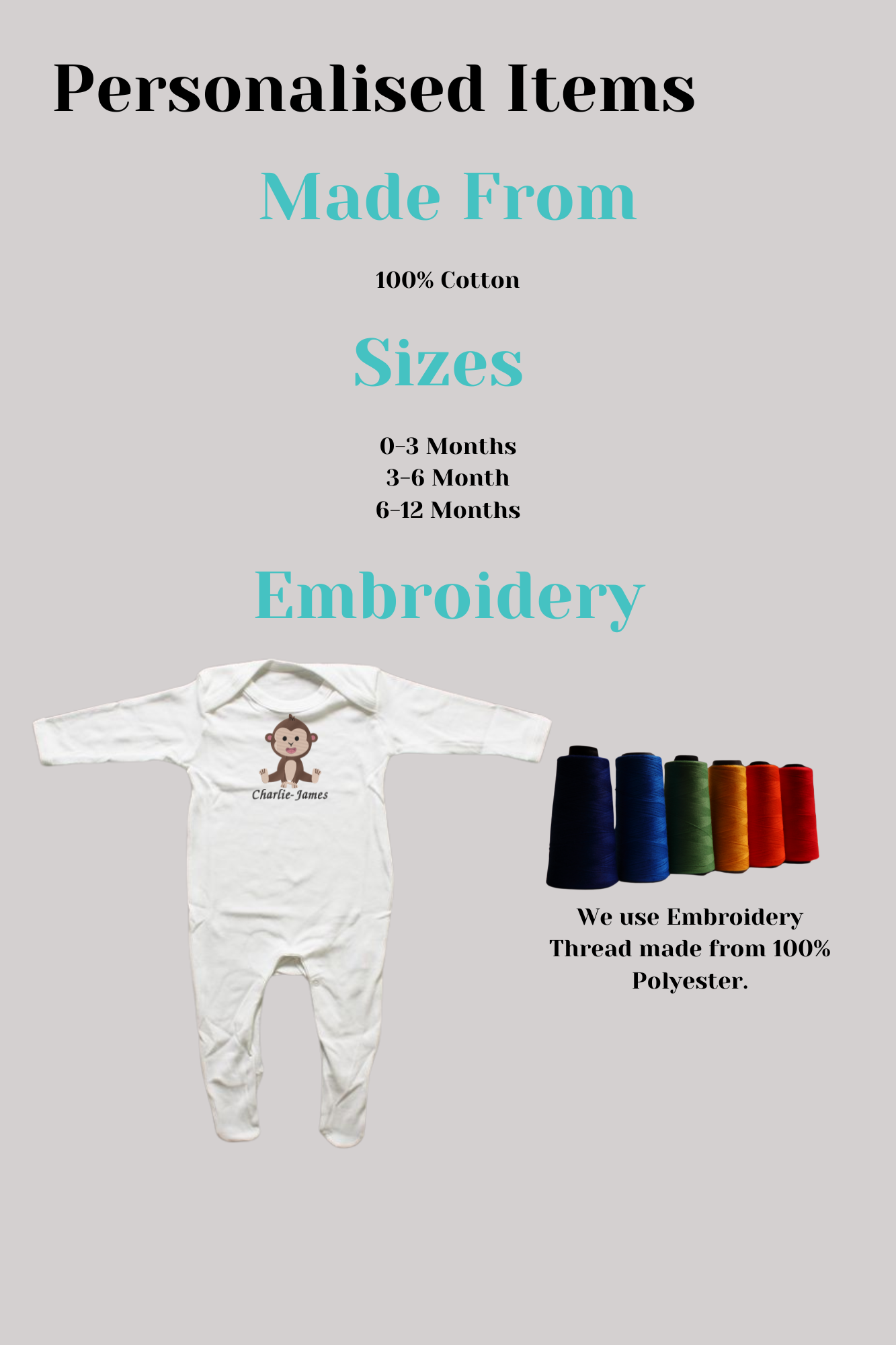 Baby Sleepsuit -White