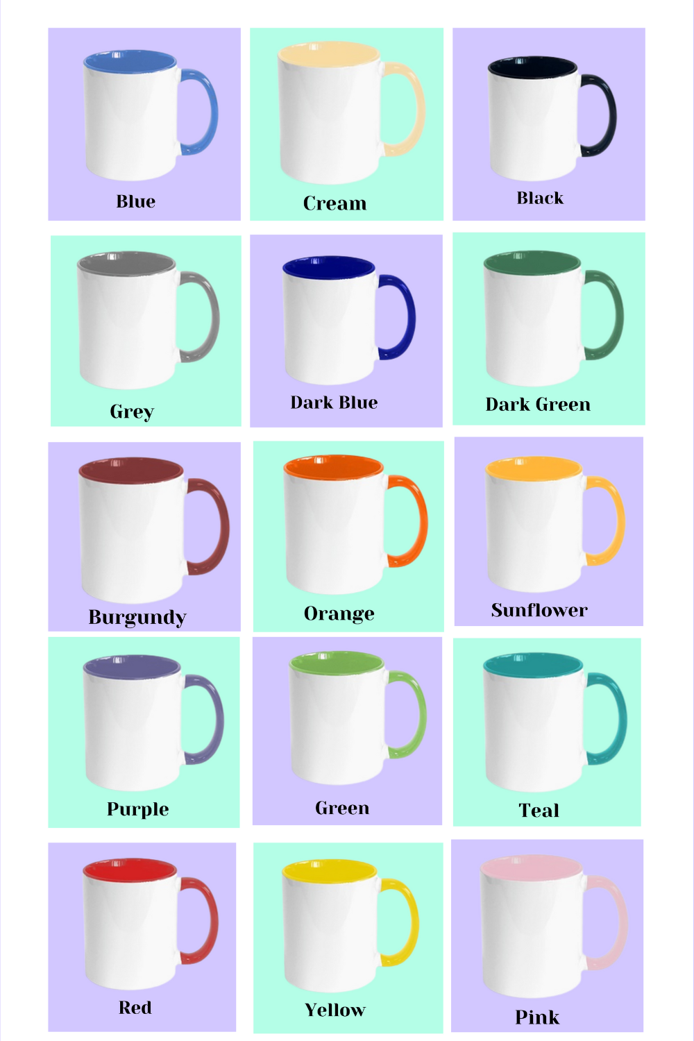 Two Tone Mugs