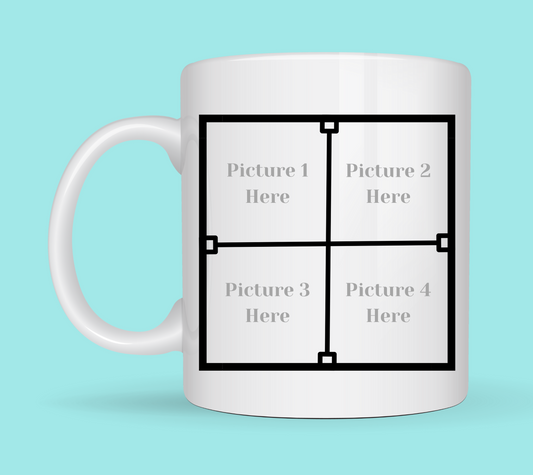 Custom four photo cup From Kiki Boutique