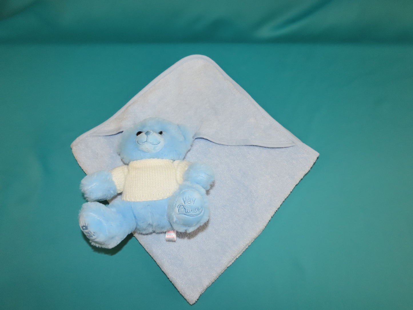 *Baby Hooded Towel and Teddy*
