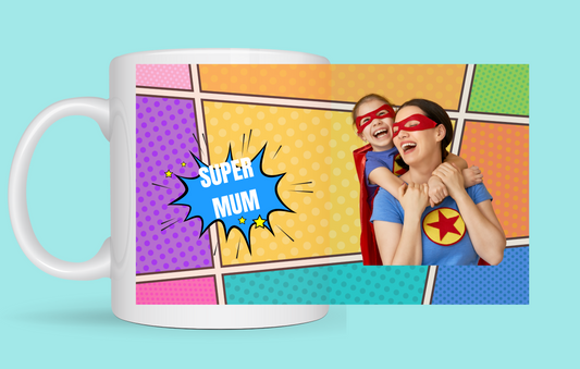 Personalised Super Mum Cup From Kiki Boutique