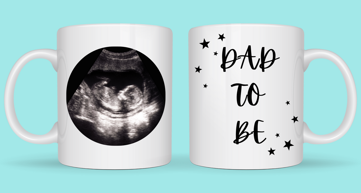 Personalised Dad To Be With Stars Cup From Kiki Boutique
