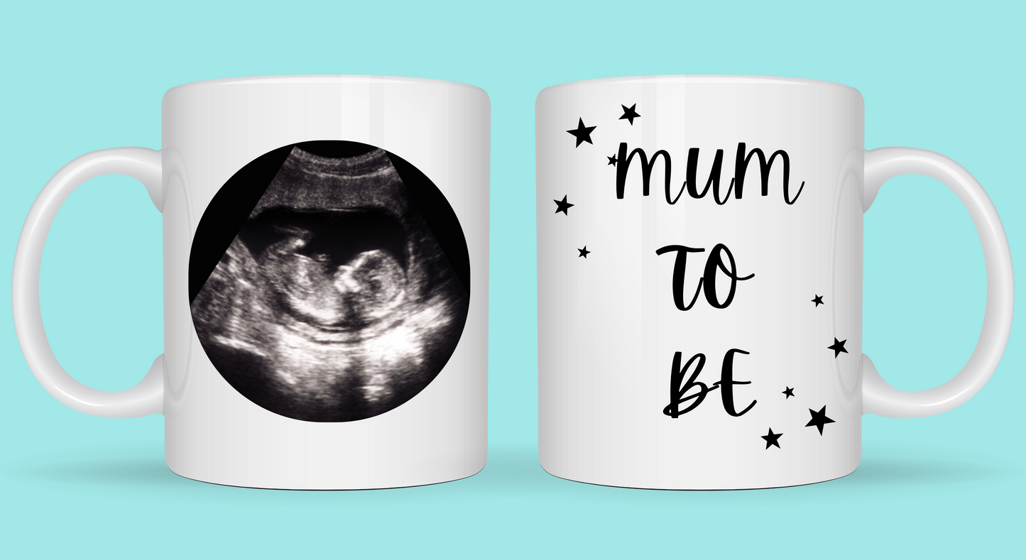 Personalised Mum To Be With Stars Cup From Kiki Boutique